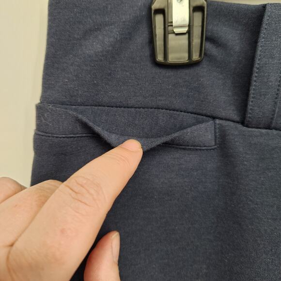 NWT Fishers Finery Navy EcoFabric™ Boot Leg Yoga Petite Pant Women's XL - Picture 8 of 11